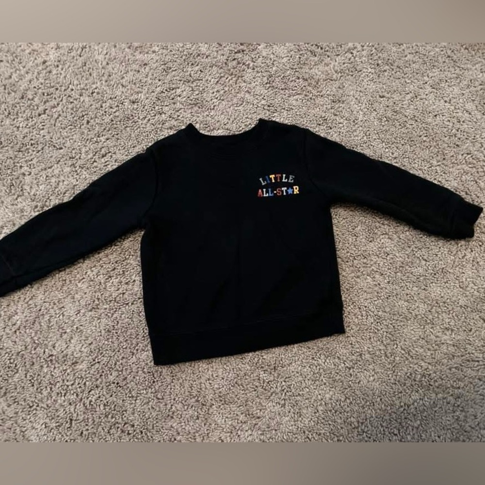 Garanimals Black 'Little All-Star' Kids Sweatshirt